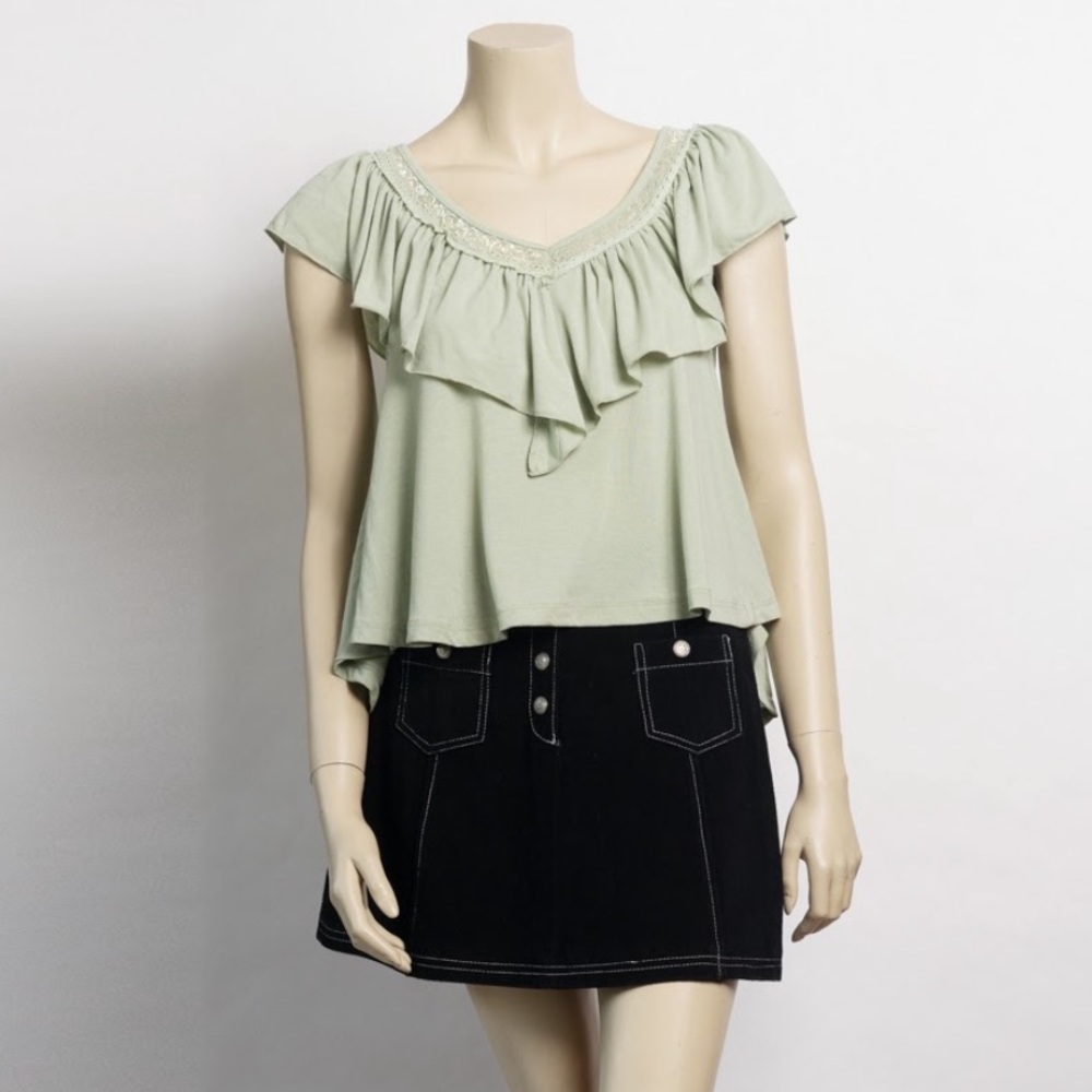 Sage Green Top